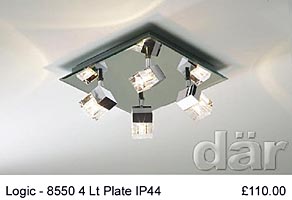 IP 44 Rated for Bathrooms