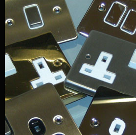 Part of our wide range of decorative switches and sockets